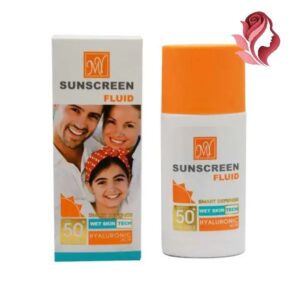 فلوئید ضد آفتاب مای مدل هیالورونیک اسید SPF 50 حجم 50 میلی لیتر